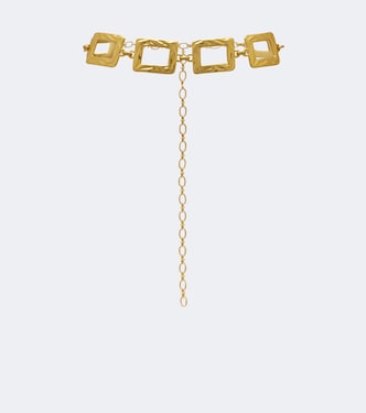Gold-plated chain belt | Zimmermann