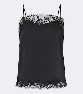Top Marisol aus Satin mit Spitze | Faithfull