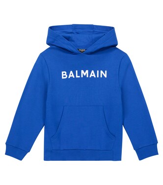 Hoodie aus Baumwoll-Jersey | Balmain Kids
