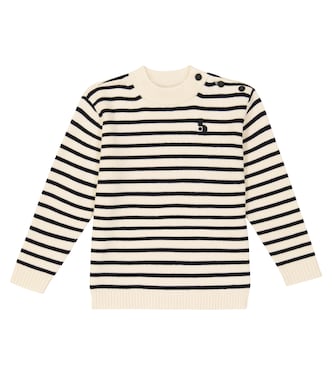 Dantes striped wool and cotton sweater | Bonpoint