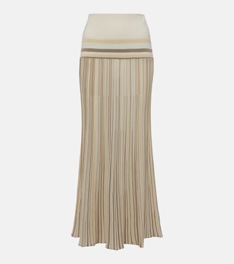 Citara striped jersey maxi skirt | Faithfull