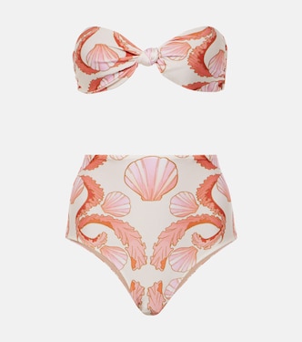 Seashell high-rise bikini | Adriana Degreas
