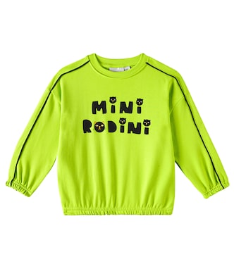 Cats cotton sweatshirt | Mini Rodini