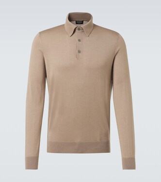 Cashmere and silk polo sweater | Zegna