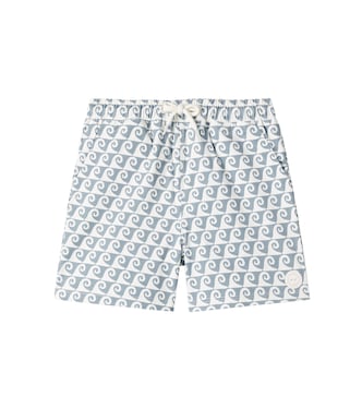 Printed swim trunks | Rylee + Cru