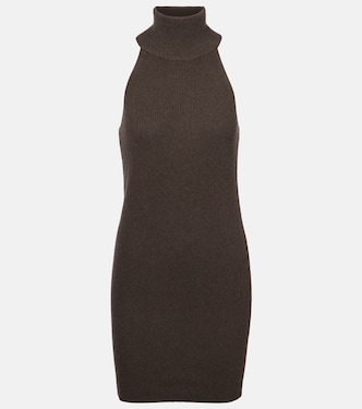 Lisa cashmere turtleneck minidress | Lisa Yang