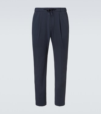 Mid-rise tapered pants | Herno