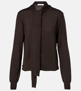 Cardigan en laine mélangée | Lemaire