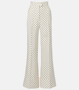 Supergran Plusdepois flared pants | Valentino