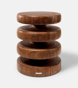 Gouda wood stool | Polspotten