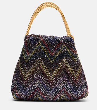 Caperdoni Small embellished pouch | Missoni