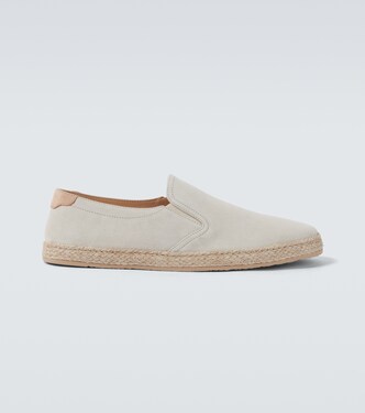 Suede espadrilles | Brunello Cucinelli