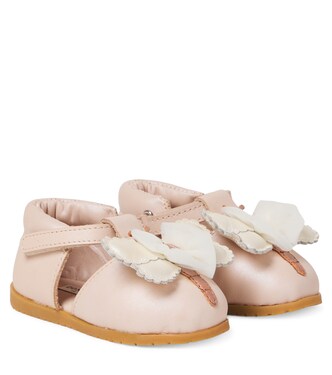 Baby Zozou leather ballet flats | Donsje