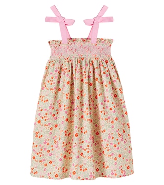 Eleanor floral smocked cotton dress | Bebe Organic