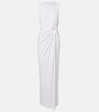 Saletta cutout crêpe jersey maxi dress | Sportmax