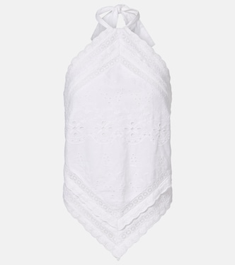 Top Felicity de algodón bordado | Melissa Odabash