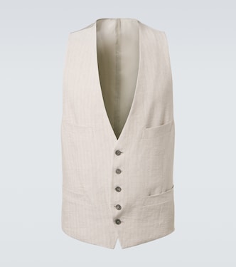 Single-breasted vest | Giorgio Armani