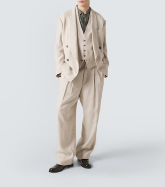 Archivio vest in beige - Giorgio Armani | Mytheresa