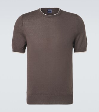 Linen and cotton sweater | Fedeli