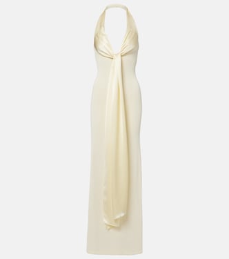 Maxikleid Nayra aus einem Baumwoll-Seidengemisch | Aya Muse