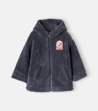 兜帽抓绒夹克 | Stella McCartney Kids