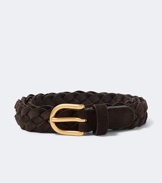 Braided suede belt | Lardini