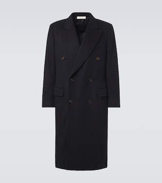 President double-breasted cashmere coat | Umit Benan