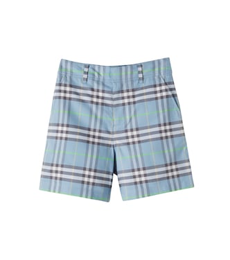 Burberry Check cotton shorts | Burberry Kids