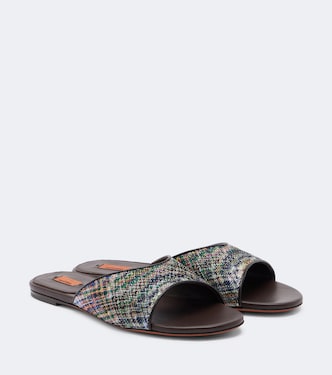 Pantoletten Liza aus Lamé | Missoni