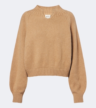 Cropped cashmere sweater | Khaite