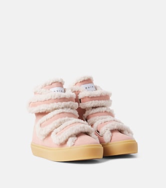 Suede high-top sneakers | Inuikii Kids
