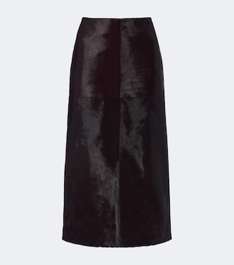 Tobiana calf hair pencil skirt | Simkhai