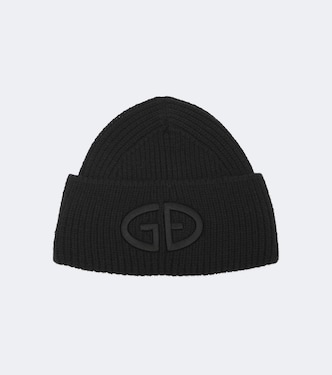 Valerie embroidered ribbed-knit beanie | Goldbergh