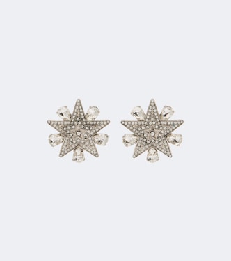 Starburst embellished clip-on earrings | Dolce&Gabbana