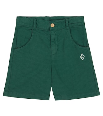 Pig cotton and linen shorts | The Animals Observatory