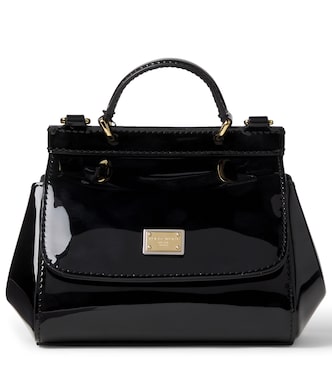 Sicily Mini patent leather crossbody bag | Dolce&Gabbana Kids