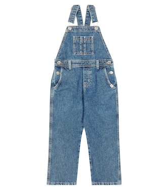Indigo cotton denim overalls | Liewood