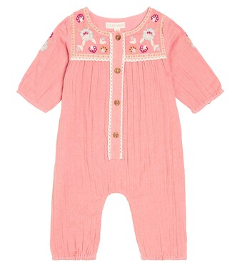 Baby Liliane cotton jumpsuit | Louise Misha