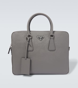 Saffiano leather briefcase | Prada