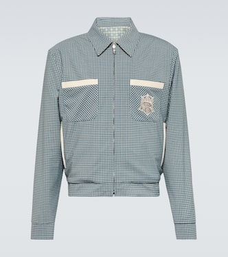 Veste réversible à carreaux | Amiri