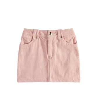 Cotton corduroy skirt | Chloé Kids