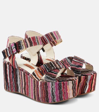 Julia raschel platform sandals | Missoni