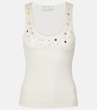 Embellished tank top | Xu Zhi