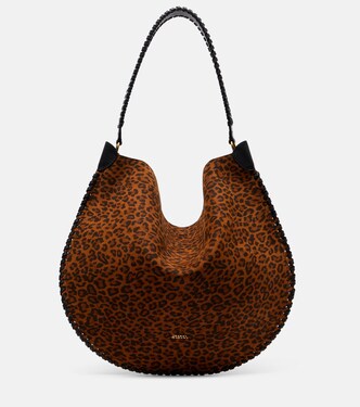 Oskan Soft suede shoulder bag | Isabel Marant