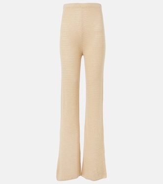 Pantalon flare Lennon en coton mélangé | Posse