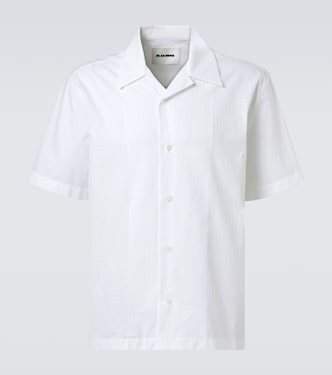 Chemise en coton à carreaux | Jil Sander