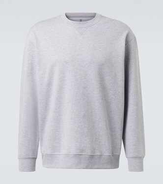 Cotton-blend sweatshirt | Brunello Cucinelli