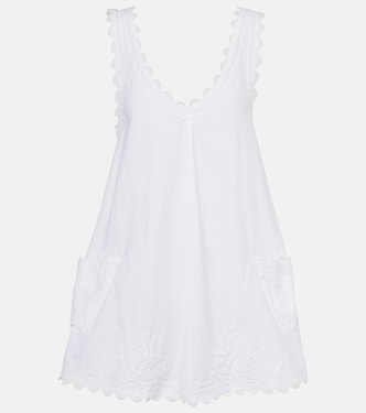 Robe brodée en coton | Juliet Dunn