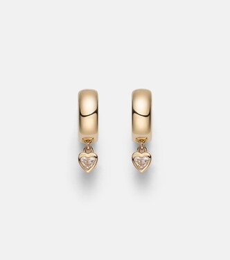 Boucles d'oreilles en or 14 ct et diamants | Roxanne First