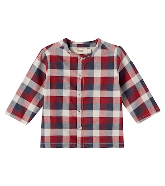 Bébé – Chemise Shelby en coton à carreaux | Wheat